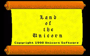 Land of the Unicorn_Disk1 screen shot title